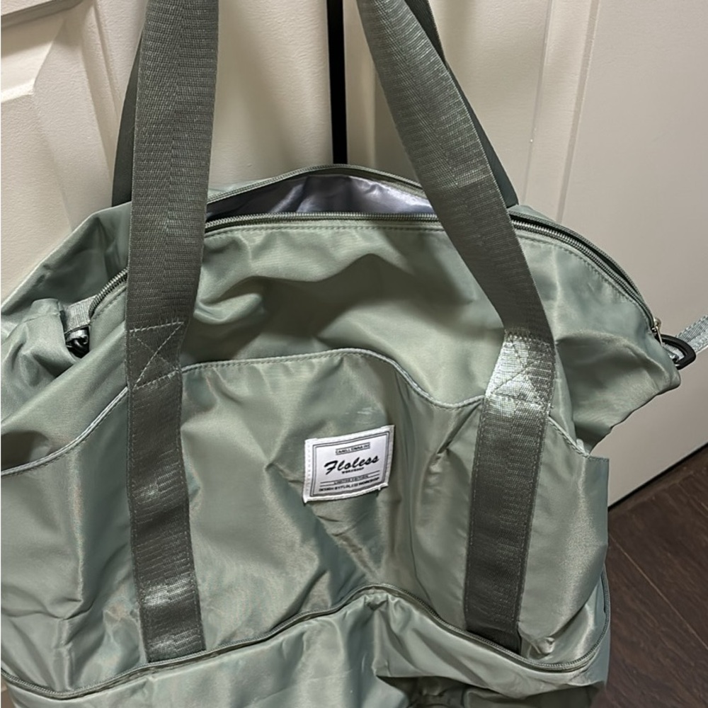 Green women’s travel and/or tote Bag